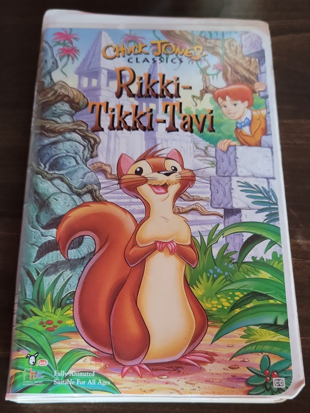 : Rikki-Tikki-Tavi VHS - Brown